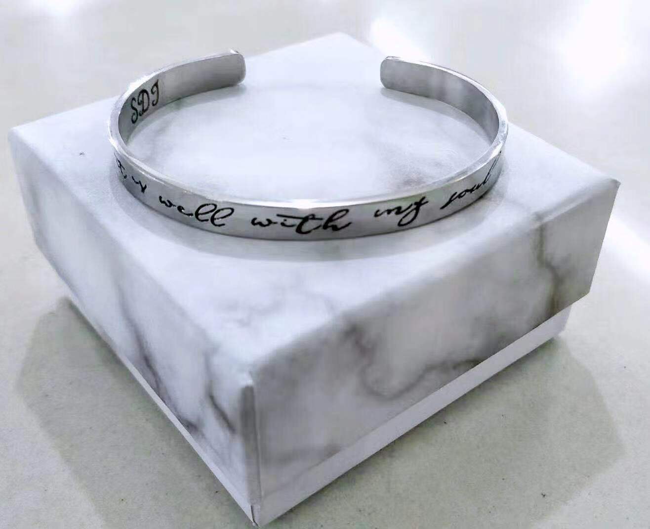 Mantra Bracelet With Quotes