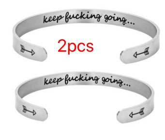 Mantra Bracelet With Quotes