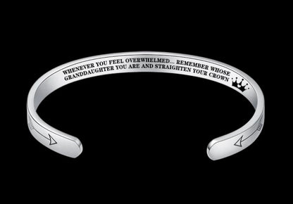 Mantra Bracelet With Quotes