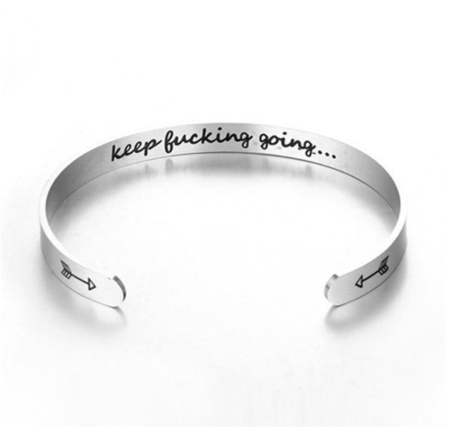 Mantra Bracelet With Quotes