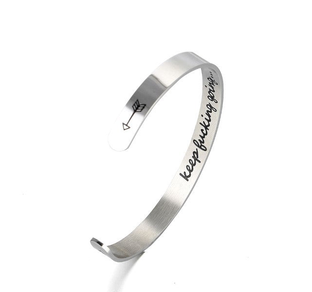 Mantra Bracelet With Quotes