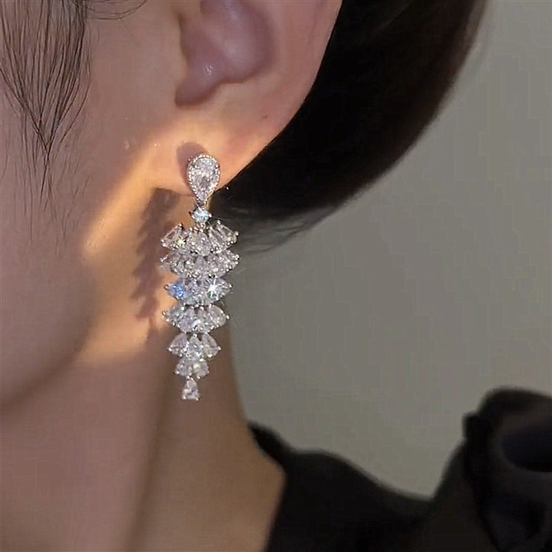 Tree Drop Earrings