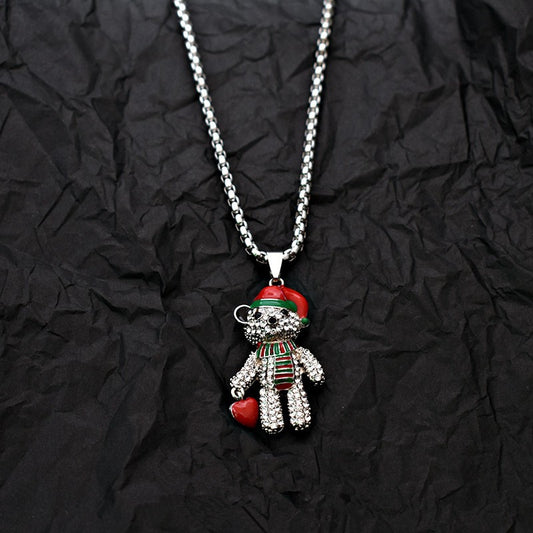 Trendy Bear Versatile Necklace