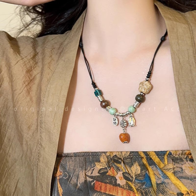 Love Ceramic Beaded Necklace