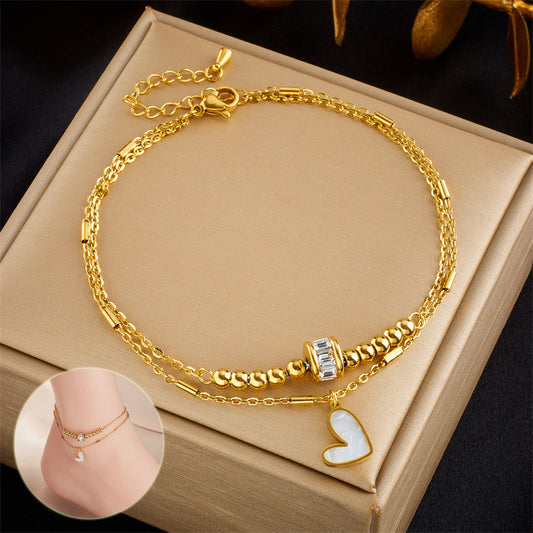 Double Layer Chain Bracelet